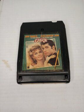 Grease Original Movie Soundtrack 8-Track Tape 1978 RSO Records Vintage Collectib
